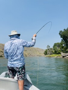 Yellowstone River Hopper Fishing